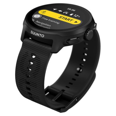 Часы SUUNTO RUN All Black с силиконовым ремешком